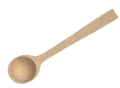 Czerpak do przypraw 13cm miarka drewniana mini łopatka do cukru ziół Laserwood