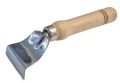 Skrobak do ryb 12x4cm łapacz łusek stal nierdzewna drewniana rączka nóż