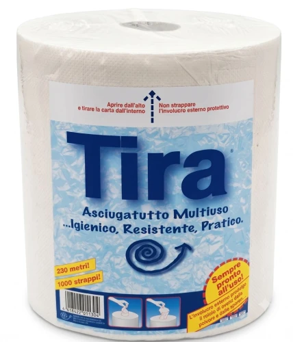 Ręcznik papierowy 2warstwowy 1000 listków 230mb! TIRA