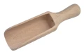 Czerpak do przypraw 14cm szufla drewniana bukowa łyżka do ziół soli sypkich
