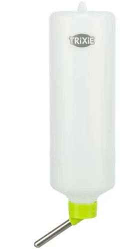 Poidło dla królików 600ml Trixie z podziałką plastikowe gryzoni stal kulka