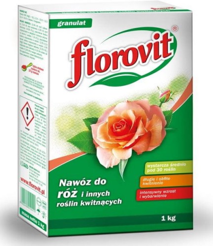 Nawóz do róż i innych roślin kwitnących FLOROVIT 1kg