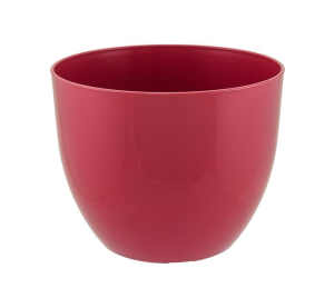 Doniczka Orchidea 15cm BORDOWA z Połyskiem