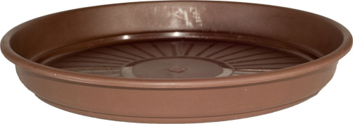 Podstawka matowa z rantem 31cm CIEMNY BRĄZ