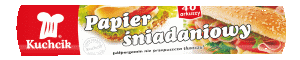 Papier śniadaniowy 40 arkuszy KUCHCIK
