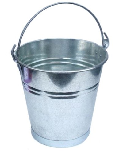 Wiadro STALOWE ocynkowane POLSKIE 12L