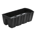 Skrzynka balkonowa CROWN doniczka Antracyt PROSPERPLAST 60cm