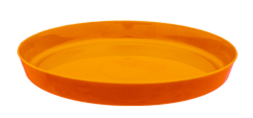 Podstawka NOWA z połyskiem 13cm POMARAŃCZOWA