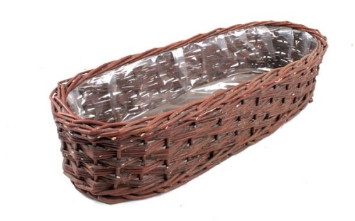 Balkonówka wiklinowa 62x23cm