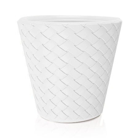 Doniczka tarasowa MATUBA Biała PROSPERPLAST 30cm