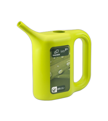 Konewka TRAPEZIUM Limonka ergonomiczna DOMELO 1,5l