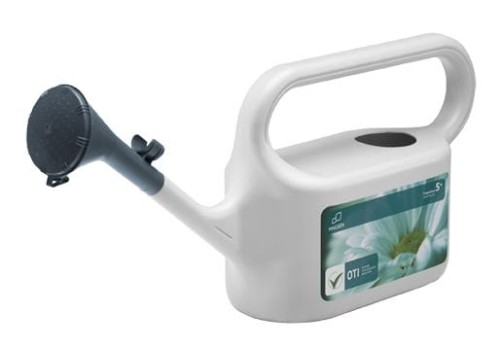 Konewka TRAPEZIUM Jasna Szara ergonomiczna DOMELO 5L