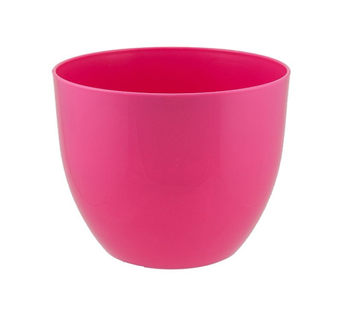 Doniczka Orchidea 12cm RÓŻOWA z Połyskiem