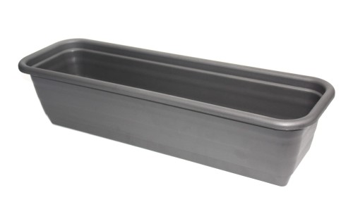 Skrzynka balkonowa 60cm Natura ANTRACYT LAMELA
