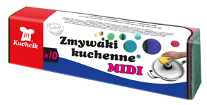 Zmywaki kuchenne Midi KUCHCIK 10szt