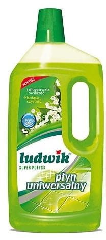 Ludwik uniwersalny płyn myjący SUPER POŁYSK 1L