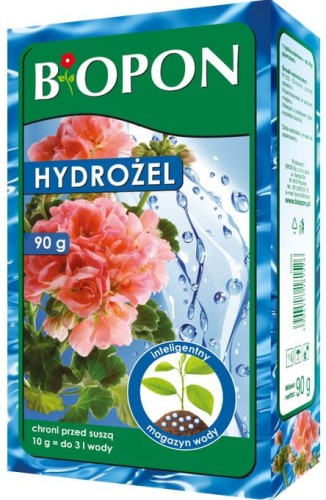 Hydrożel CHRONI PRZED SUSZĄ chłonie 27L wody BIOPON 90g