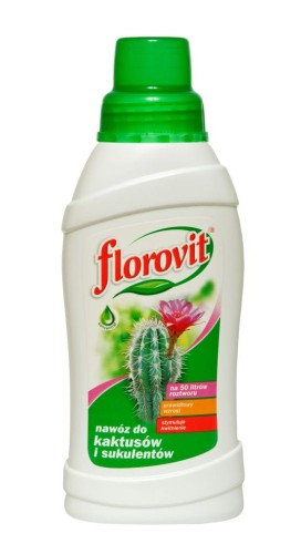 Nawóz do kaktusów i sukulentów FLOROVIT 0,5L
