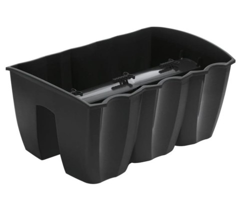 Skrzynka balkonowa CROWN doniczka Antracyt PROSPERPLAST 40cm