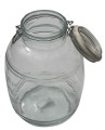 Słoik hermetyczny z napisem 4,4L