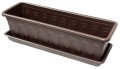 Skrzynka balkonowa BRĄZOWA 50cm