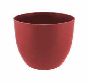 Doniczka Orchidea BORDOWA z połyskiem 20cm