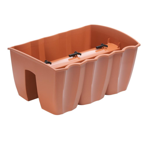 Skrzynka balkonowa CROWN doniczka Terakota PROSPERPLAST 40cm