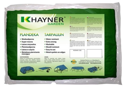 Plandeka zielona KHAYNER 50g/m2 3x5 m