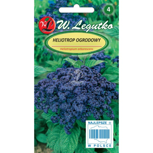Heliotrop ogrodowy Ciemnoniebieski LEGUTKO