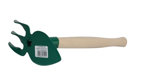 Motyczka sercowa z trójzębem mała 30cm