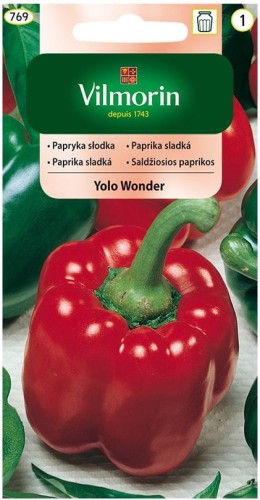 Papryka słodka YOLO WONDER b.plenna VILMORIN