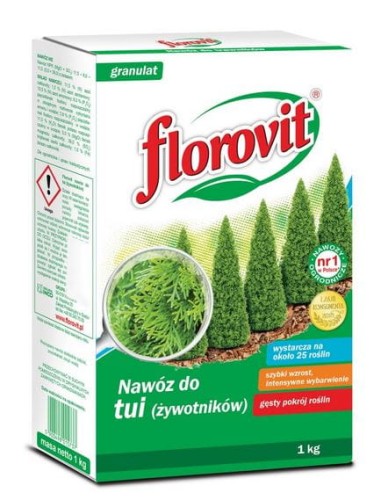 Nawóz do tui, żywotników FLOROVIT 1kg