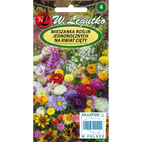 Mieszanka roślin jednorocznych na kwiat cięty LEGUTKO