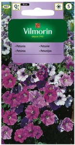 Petunia ogrodowa zwisająca Mix odcieni VILMORIN