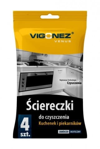 Ściereczki do czyszczenia kuchenek i piekarników VIGONEZ VENUS 4szt