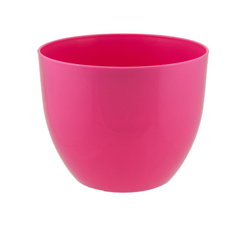 Doniczka Orchidea RÓŻOWA z połyskiem 20cm