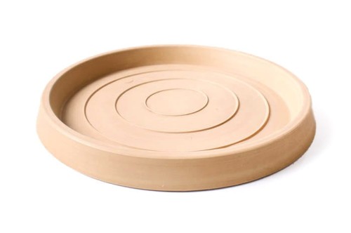 Beżowa podstawka pod doniczkę 26x3cm