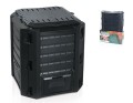 Kompostownik COMPOGREEN czarny 380L