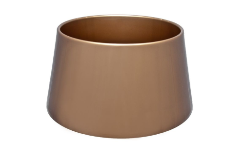 Doniczka Cmentarna z połyskiem ZŁOTA 22cm